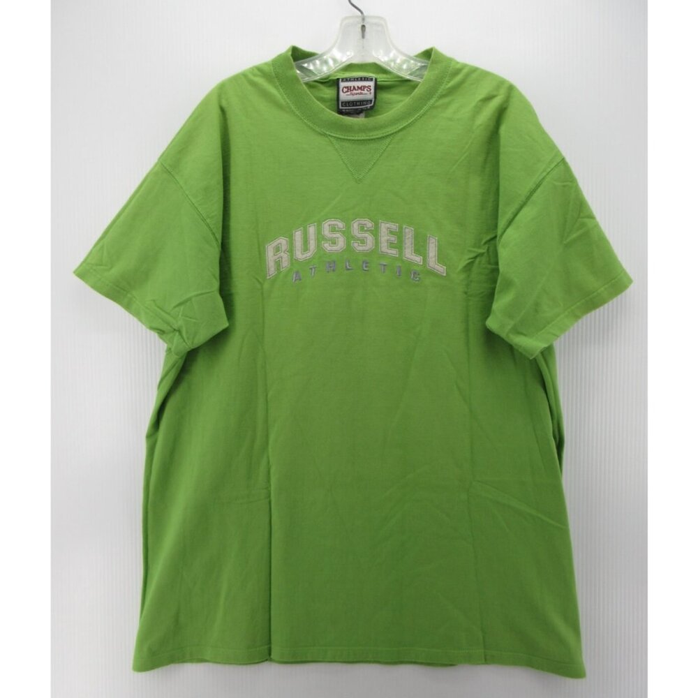 VINTAGE Russell Athletic Champs Sports Shirt Large Pullover 90s USA